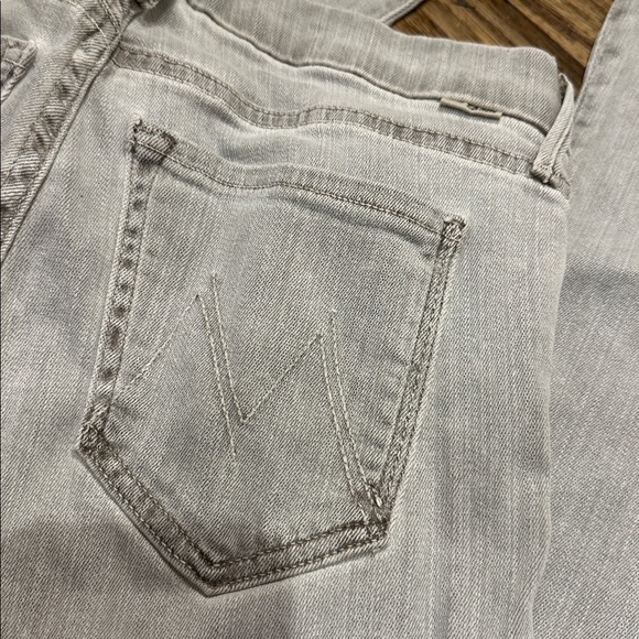 MOTHER the looker pop! Driftwood jeans size 26 skinny jeans w stretch - Picture 10 of 11